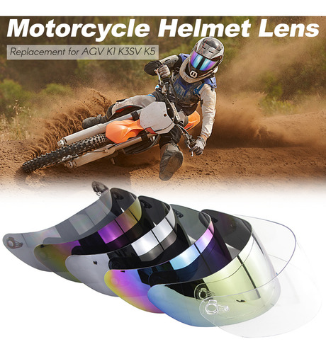 Visor De Repuesto Para Casco Agv K1 K3sv K5