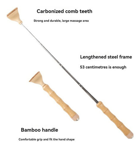 Scoping Bamboo Backscher Com Embalagem De Presente Para Adul