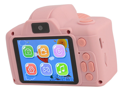 Cámara De Juguete Pink Kids Con Pantalla De 2.4 Pulgadas Hd