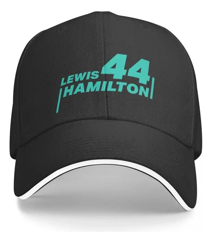 Gorra De Béisbol Ajustable Con Estampado F1 Hamilton 44