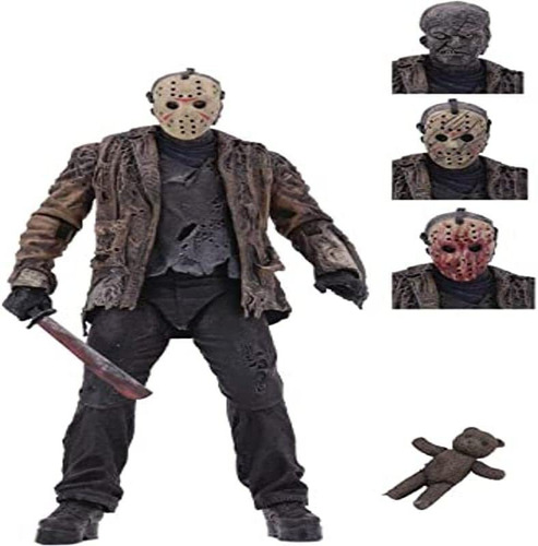 Freddy Vs Jason: Ultimate Jason Figura De Acción De 7 ...