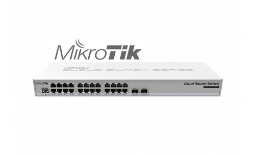 Mikrotik Switch Crs326-24g-2s+rm 24 Puertos Gigabit + 2sf L3