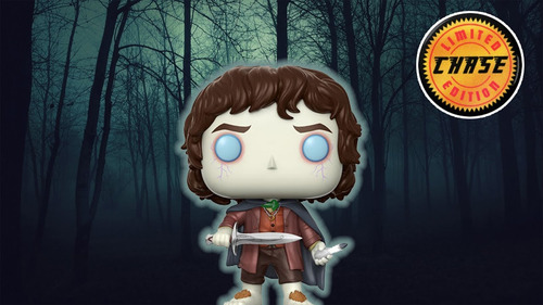 Funko Pop Frodo Baggins 444 Chase Glows Senhor Dos Anéis