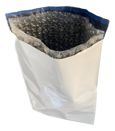 100 Envelope De Segurança Para Envio Com Bolha - 20x20