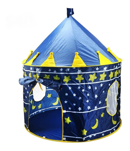 Carpa Castillo Infantil Niños Y Niñas Azul O Rosado 98017