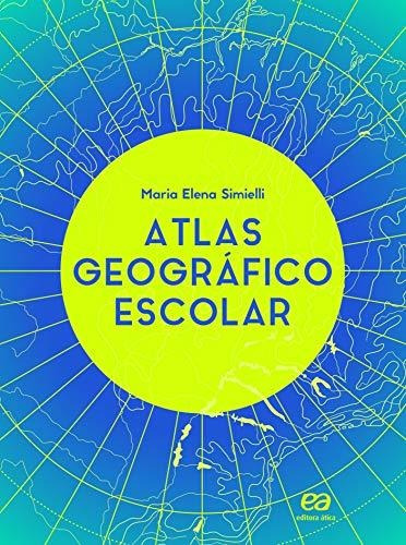 Libro Atlas Geográfico Escolar Volume Único De Maria Elena S