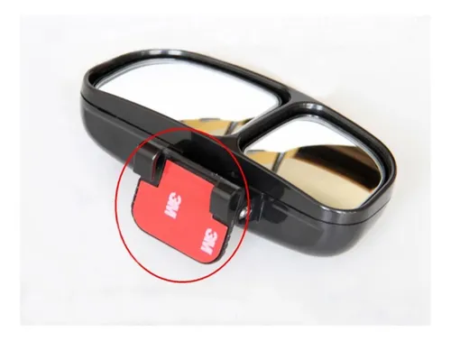 Espejo Gran Angular Convexo Retrovisor D Carro Universal X 2