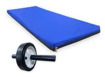 Comprar Set Kit Colchoneta 1*40*3cm + Rueda Abdominal Mrgym Color Colchoneta Rosa + Rueda