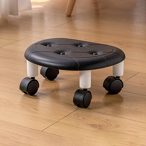 Taburete Con Ruedas Pequeño Taburete Con Ruedas Bajo Taburet