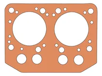 Comprar Junta Tapa Cilindro Tractor Zetor, Modelo 35, 2 Cil. (cobre)