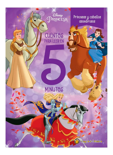 Libro Cuentos Para Leer En 5 Minutos: Princesas Y Caballos..