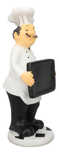Estatua Francesa De Chef, Divertida Escultura Decorativa De
