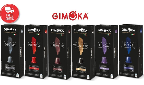 Kit 100 Cápsulas Café Compatíveis Nespresso