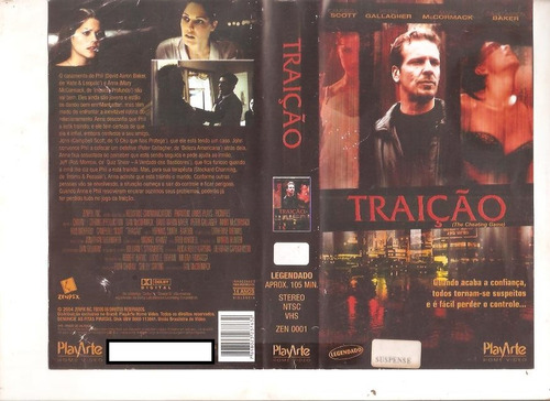 Traição - Stockard Channing - Campbell Scott - Raro (Usado)