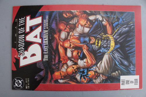 Batman Shadow Of The Bat #1 Primer Aparición Zsasz 1992 (Usado)