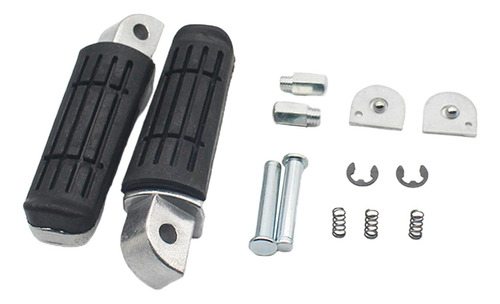 Par Motocicleta Pé Pegs Footrest Compatível Com A Traseira