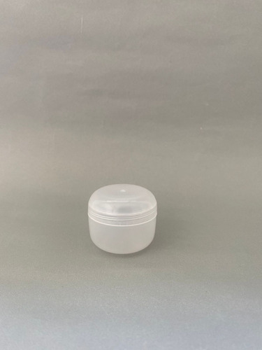 Pote Plastico P/crema Muestra Chico X 20cc Natural- 50 Unida