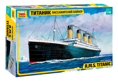 Imagem 1 de 4 de Zvezda Navio De Passageiros R.m.s. Titanic 1/700