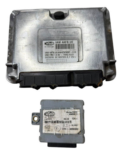Kit Modulo De Injeção 4afb.ue 55220205 Fiat Uno Fire