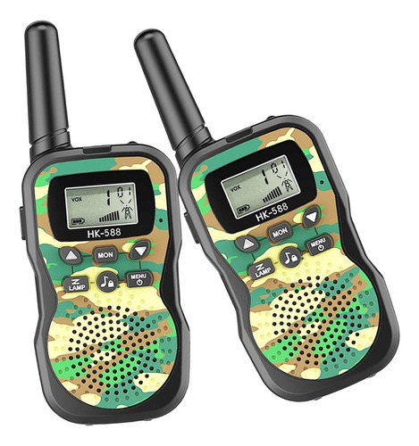 Ta Walkie Portátil Para Niños Juguetes Interphone 2 Vías