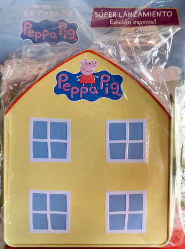 La Casa De Peppa Pig ( Clarín) C/ Caja Contenedora+ Libro 