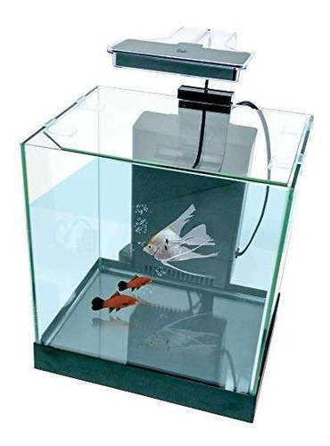 Penn-plax Cascade All-in-one Desktop Aquarium Kit Ideal Para