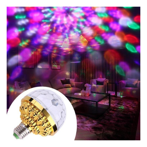 Crystal Magic Ball Rgb Led Lámpara De Escenario For Fiesta