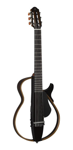 Imagen 1 de 3 de Guitarra clásica electroacústica Yamaha SLG200N translucent black