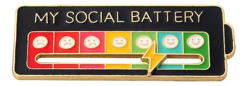 Pin Batería Social, Pins Interactivos
