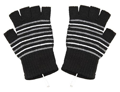 Guantes de Invierno para Hombres y Mujeres para Actividades en climas fr/íos Guantes de calefacci/ón t/érmica el/éctricos con bater/ía Recargable Guantes calefactables