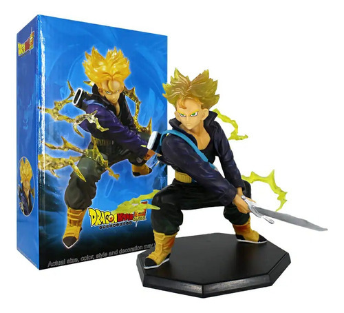 Figura Trunks Del Futuro Base Y Accesorios 17cm Dragon Ball