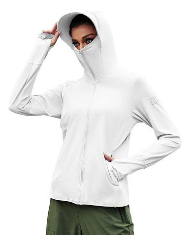 Chaqueta Solar Protection 50+ Long Trvlwego Para Mujer Spf C