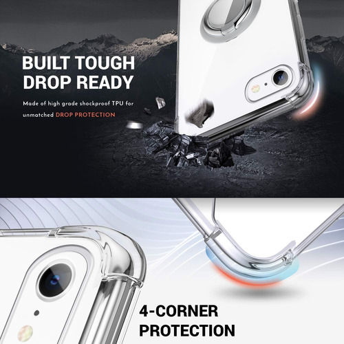 Silverback For iPhone SE Case De iPhone 8, Caja De iPhone 7