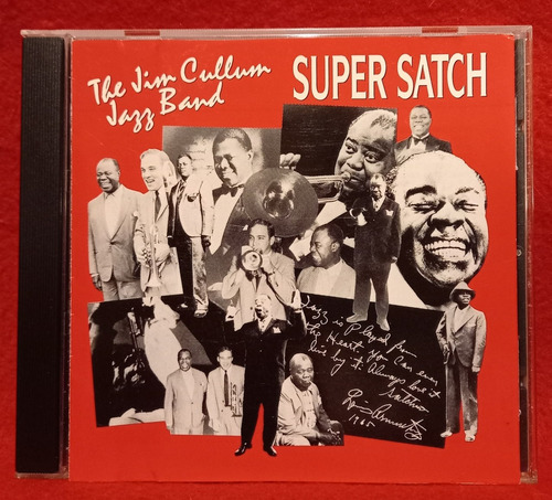 Jim Cullum Jazz Band Cd Super Satch Hot Jazz Usa.