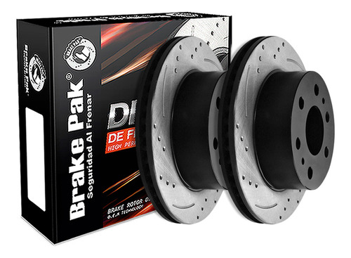 Disco De Freno Brakepak Toyota Prado Tx-txl 3.0-4.0