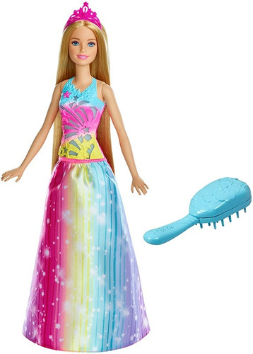 Barbie Fantasy Princesa Peina Y Brilla Frb12 Tienda Oficial 