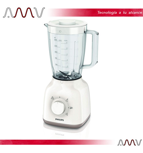 Licuadora Philips Daily Collection Hr2125/05 500w 1,5l Amv