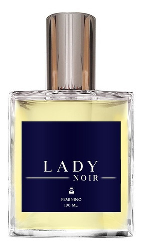 Perfume Com Ferômonios Lady Noir 100ml - Feminino