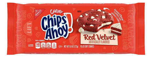 Galletas Chips Ahoy Chewy Red Velvet 272g