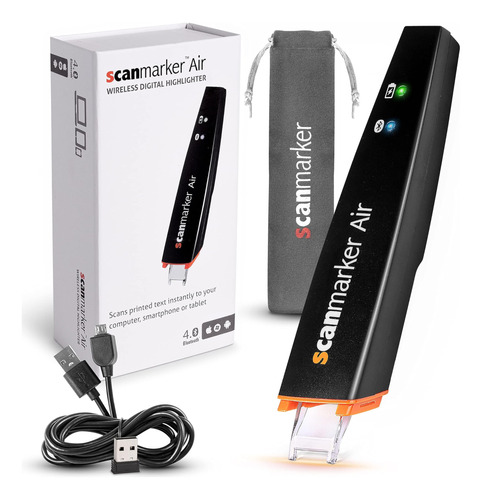 Scanmarker Air Pen Scanner - Resaltador Digital Ocr, Lápiz D