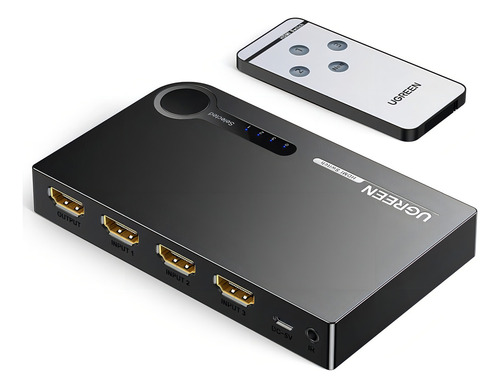Ugreen Interruptor Hdmi 3 Em 1 4k Conexão 3 Dispositivo 1 Tv