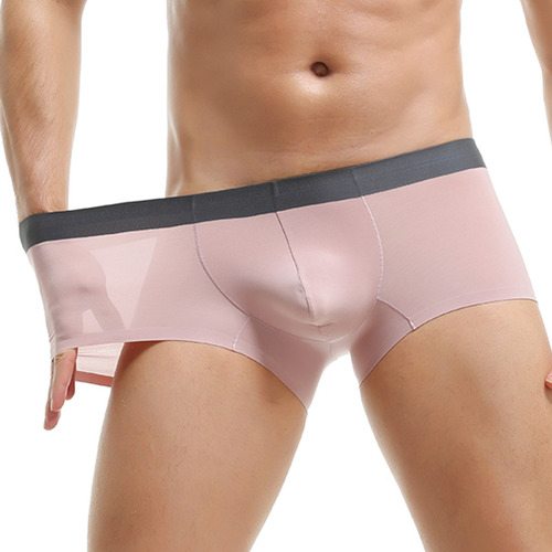 Calzoncillos Tipo Bóxer Casual De Cintura Media Con Levantam