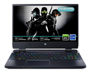 Laptop Predator Helios 300 Core I7 12th 1tb 32gb Rtx 3060