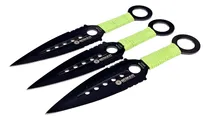 Comprar Cuchillo Lanzadores Dagas X3 Acero Inoxidable Funda Cuerda