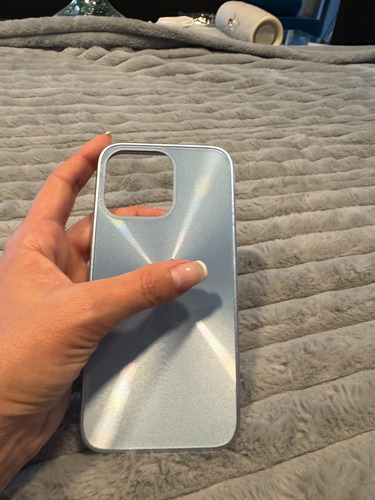 Funda Iphone 11 Compatible Magsafe Cristal C/protec Camara Celeste Iphone 11