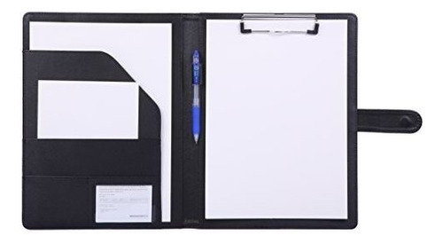 Carpeta Portafolio Organizadora Profesional A4 Negro