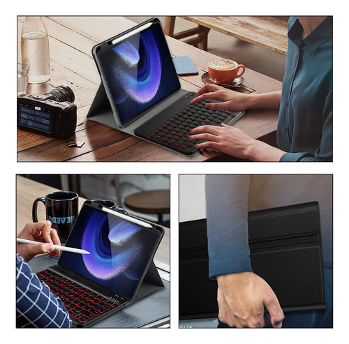 Funda Teclado Retroiluminado Xiaomi Mi Pad 6mi Pad 6 Pro 11