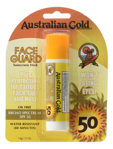 Australian Gold Protector Solar Facial En Barra Spf 50+ 0.5.
