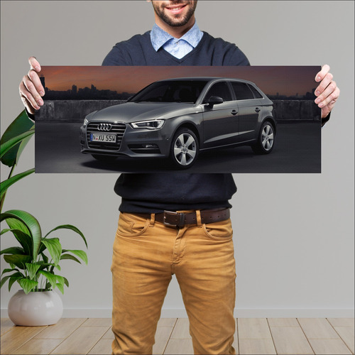 Cuadro 30x80cm Auto 2013 Audi A3 Sportback Au 85 813