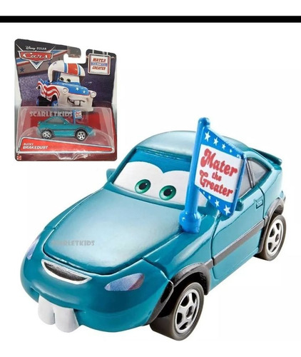 Auto Pelicula Cars Bucky Brakedust Disney Pixar Colecci Rdf1